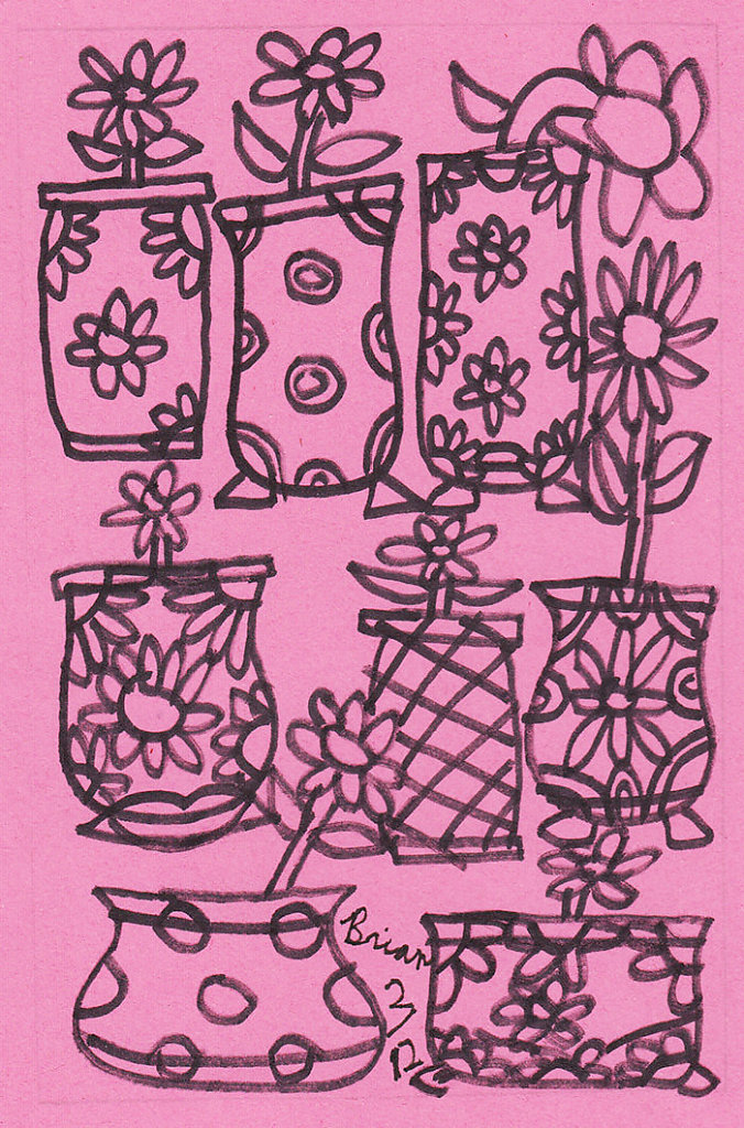 Vases in Pink